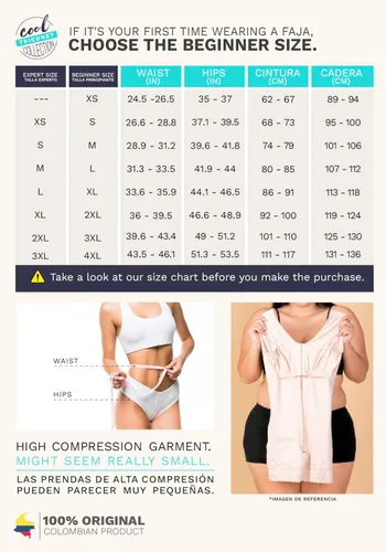 Vista 3 de Sonryse TR86BF Tummy Control Post Surgery Fajas Colombiana Levanta Cola Reductoras y Moldeadoras