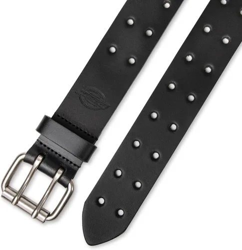 Vista 5 de Dickies Men's Double Prong Leather Work Belt Fully Adjustable, Regular & Big and Tall Sizes