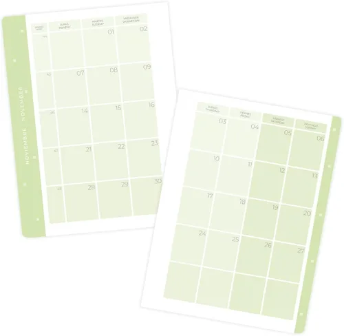 Vista 4 de Calendario 2022 2023 - Septiembre a Agosto - Victoria - Página de día - A5-5.9 x 7.9 in - Encuadernación Wire-o - Español - Inglés - Takenote