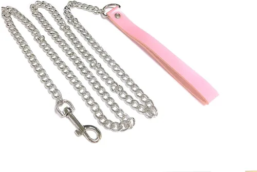 Vista 4 de Gargantilla gótica de 7 piezas de cadena circular redonda de corazón desmontable de cuero ajustable, collar de cosplay punk juego de collar