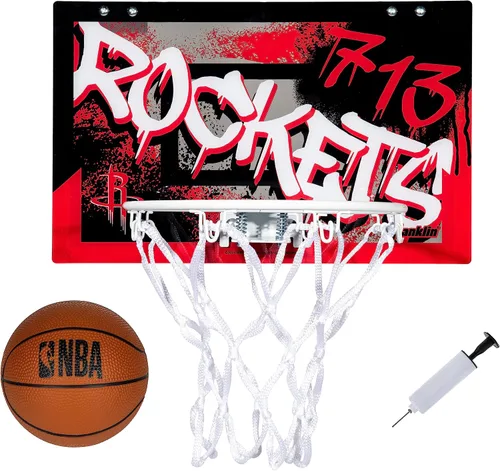 Vista 29 de Franklin Sports NBA Team Over the Door Aros de Baloncesto - Mini Aro de Baloncesto Interior para Niños + Juego de Pelota - Mini Aros para Fanáticos