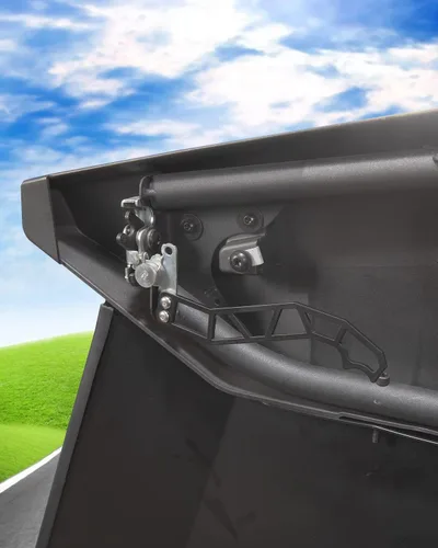 Vista 3 de A & UTV PRO UTV X3 - Abridor de manijas de puerta personalizadas, cierres de puerta UTV de metal para 2017-2025 Can Am Maverick X3 X DS RS Turbo R