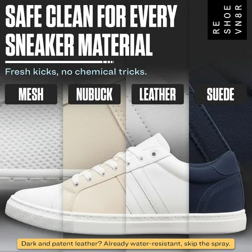 Vista 4 de RESHOEVN8R Spray impermeable para zapatos - Protector de lluvia y manchas