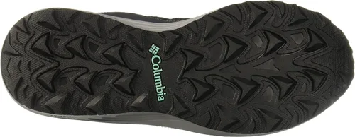 Vista 4 de Columbia Trailstorm - Zapatos de senderismo impermeables para mujer, GrafitoDelfín