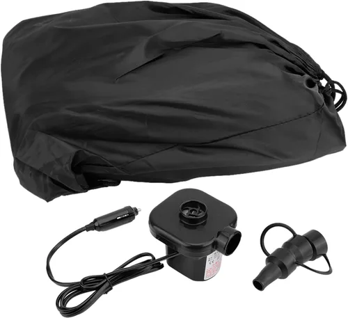 Vista 8 de 72.8 * 43.3 in SUV Colchón inflable viaje camping coche cama de aire asiento trasero (gris)