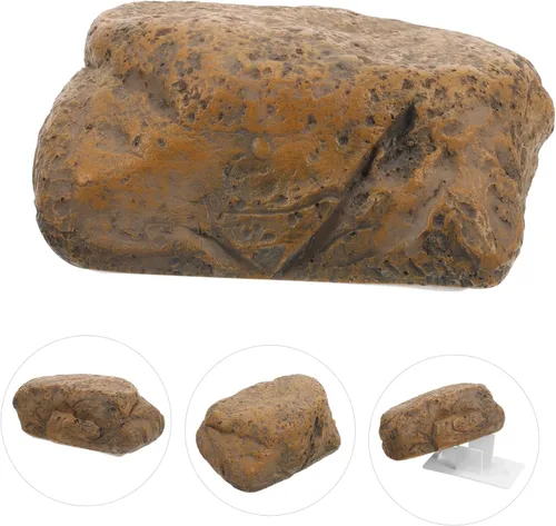 Vista 3 de jojofuny Hidden Key Holder outside Fake Rock for Key Hider Large Outdoor Storage