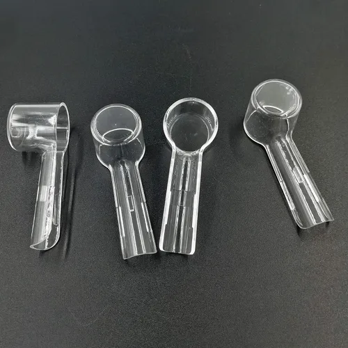 Vista 2 de 4 unids para cepillo de dientes eléctrico Oral B Cabezales de cepillo de dientes cubierta protectora para Braun cepillo de dientes tapas soporte