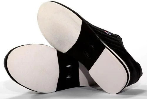 Vista 2 de 3G Kicks - Zapatos de bolos unisex, color negro, ancho ancho