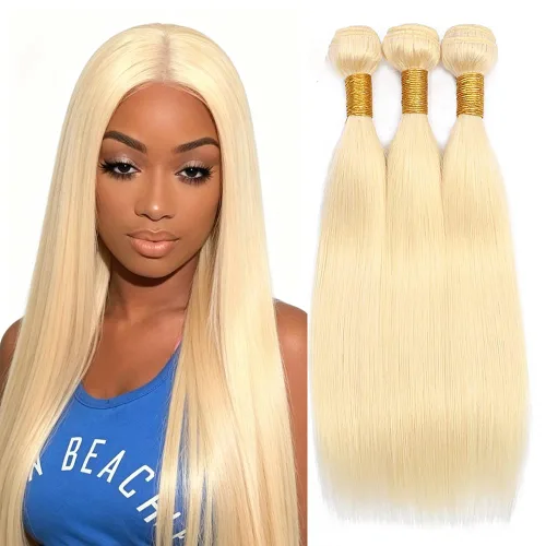 Vista 199 de P4613 Cabello humano rizado onda profunda marrón y paquetes mixtos 8 10 12 P4613 Ombre Marrón-Rubio-DP