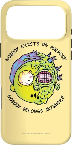 Vista 22 de Rick and Morty Funda Nobody para iPhone 17