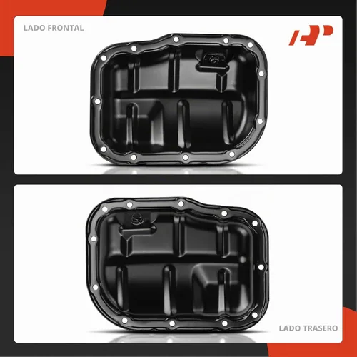 Vista 8 de A-Premium Cárter inferior de aceite de motor con tapón de drenaje compatible con Scion xD 2008-2014 iM Toyota Corolla 2009-2019 Matrix 2009-2014