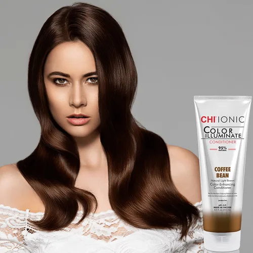 Vista 4 de Acondicionador CHI Color Illuminate, ayuda a mantener el color fresco en cabello natural y teñido, sin sulfato, parabeno y crueldad animal