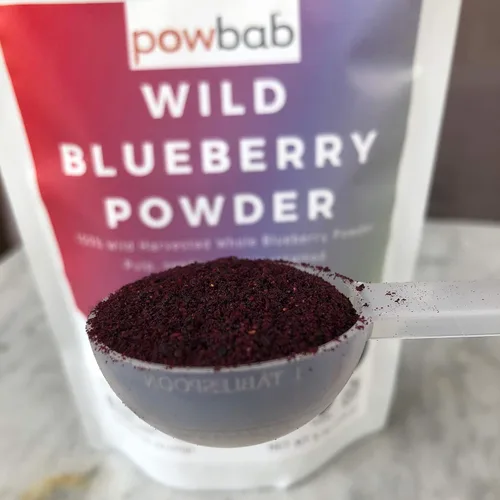Vista 4 de Powbab - Cuchara medida de 1 cucharada de mango corto para botes. Fabricado en Estados Unidos. Medida de polvo de doble uso para 1 cucharadita a 1