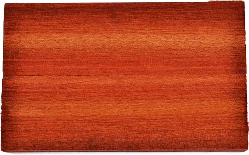 Vista 2 de Bloque de mango de cuchillo de madera de sangre (cada pieza es única) 5 "x 1-1/2" x 1