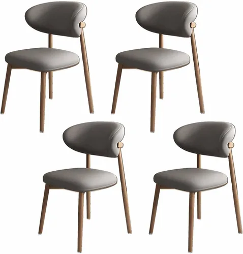 Vista 20 de Solid Wood Dining Chairs Kitchen Chairs Set of 2 Mid Century Modern Dining Chairss with Wooden Frame and Upholstered, Armless, Cafe Casual Chairss