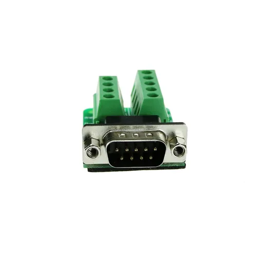Vista 3 de TwinkleBay DB9 - Placa de conexión macho RS232 Serial a DSUB, módulo de señal de conector de bloque de terminales, paquete de 3