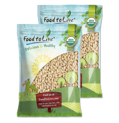 Vista 7 de Food to Live Almendras enteras blanqueadas orgánicas, 1.5 libras, sin OMG, crudas, sin pasteurizar, sin sal, keto, paleo, kosher, a granel, alto