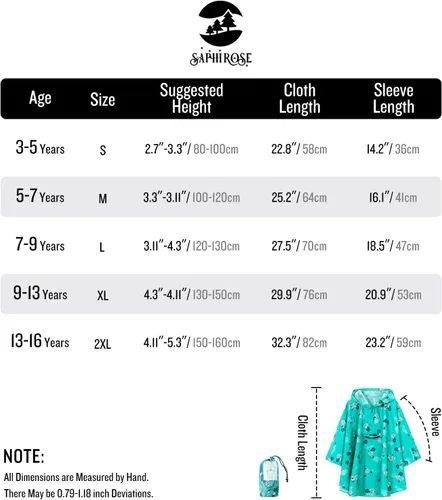 Vista 7 de Chaqueta ligera de poncho de lluvia para niños, impermeable, abrigo impermeable