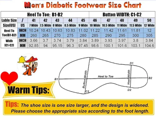 Vista 2 de WLESVAGO - Zapatillas de deporte para hombre extra anchas con cierres totalmente ajustables para hombre
