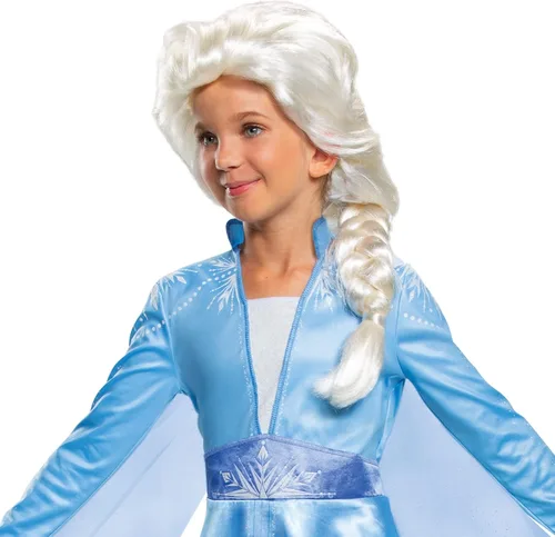 Vista 2 de Child Disney Frozen II Elsa Wig