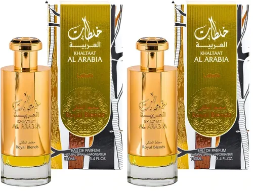 Vista 5 de Lattafa Prestige Khaltat Al Arabia para Eau de Parfum en espray unisex, 3.4 onzas