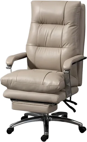 Vista 9 de Sillas de computadora para el hogar, silla ejecutiva de oficina con reposapiés, silla de computadora reclinable, silla ergonómica de escritorio
