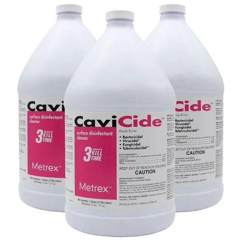 Vista 8 de Metrex CaviCide Limpiador desinfectante de superficies, 13-1000 – Desinfectante multiusos, descontaminante y limpiador para dispositivos médicos