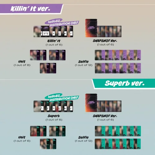 Vista 2 de 1ST ALBUM Killin' It - Killin' It Ver.