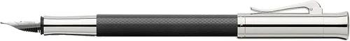 Vista 2 de Graf von Faber-Castell 146541 Faber-Castell Pluma estilográfica, F, punta fina, guilloche, negro