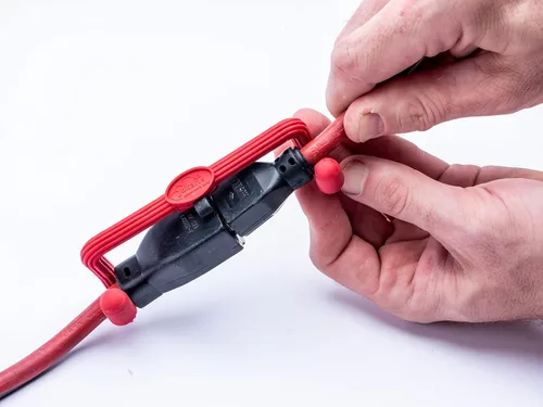 Vista 6 de Jokari Conector de cable de extensión para unir 2 cables eléctricos y mantenerlos Protect Against the Loss of Power, Keep Tools Running Without