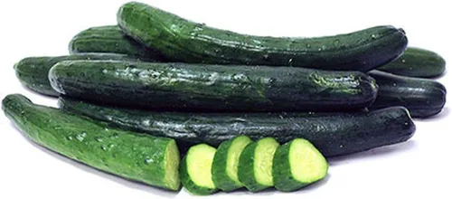 Vista 4 de Semillas de pepino japonesas largas sin eructos, verde Sooyow Nishiki sin OMG (10 semillas)