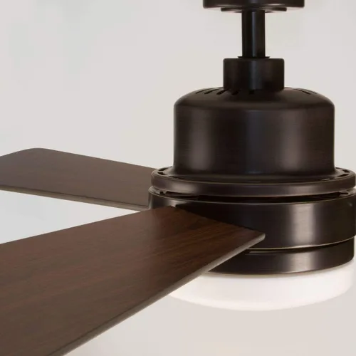 Vista 2 de Progress Lighting Trevina Collection - Ventilador LED de 52 pulgadas con 3 aspas, bronce