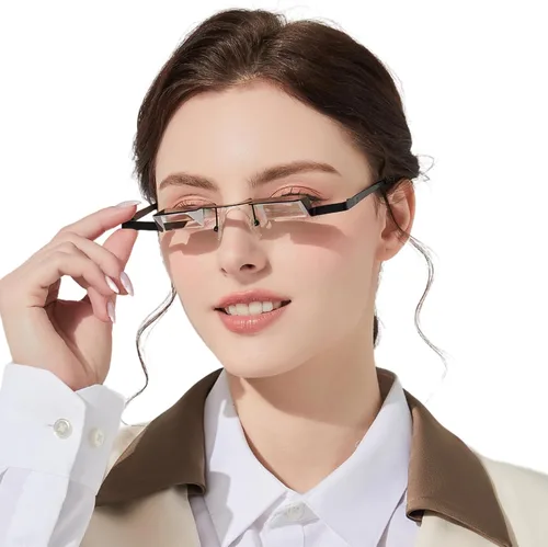 Vista 6 de Flammi Lazy Glasses - Gafas de Prisma Horizontales para Leer/Ver la Televisión Acostado
