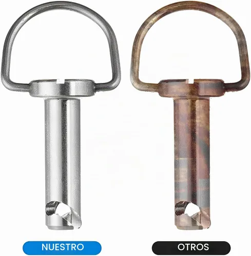 Vista 2 de Harley Abrazaderas de 1/4 de vuelta con arandelas, pernos de montaje de alforjas para silla de montar/Abrazaderas de alforjas para Harley Touring