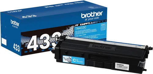 Vista 14 de Brother Cartucho de tóner negro de alto rendimiento genuino TN433 2PK (TN4332PK)