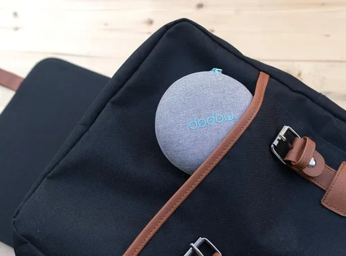 Vista 7 de Dodow - Funda de viaje oficial para ayudar a dormir, Gris, Resistente y protector