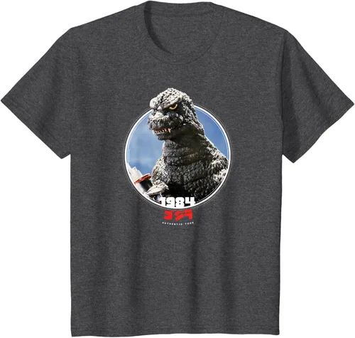 Vista 38 de Godzilla 1984 El regreso de Godzilla Icons of Toho - Camiseta pequeña Negro