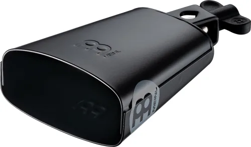 Vista 3 de Meinl Percussion SL475-BK Cencerro de acero recubierto de polvo negro, 4 3/4 pulgadas