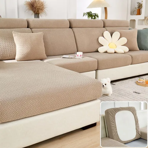 Vista 10 de Fundas mágicas para sofá, fundas de sofá relajantes para el hogar, fundas elásticas para sofá, fundas de sofá para perros, lavables