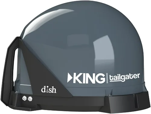 Vista 5 de KING DT4400 DISH Tailgater Antena de TV por satélite portátil/montaje en techo