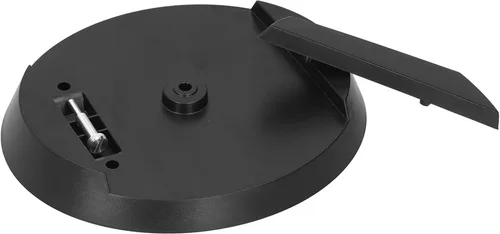 Vista 9 de Base Stand,Professional 2 in 1 Vertical Stand Game Console Holder Base Accessory for Replacement with Screw ABS Black