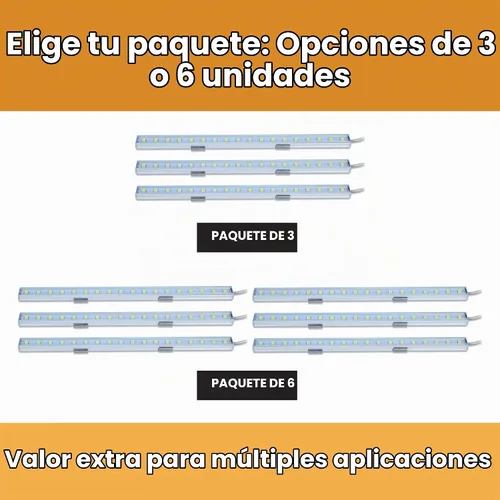 Vista 7 de 12V-24V Amplio rango de voltaje de aluminio rígido DC 12 voltios a 24 voltios iluminación LED 11.8 "barra de luz LED tira de lámpara debajo