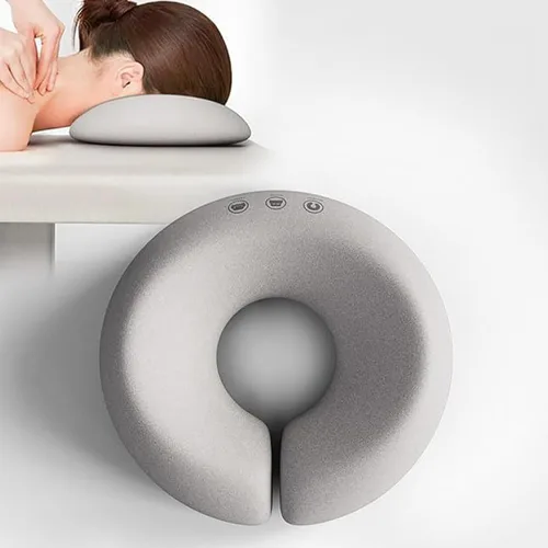 Vista 7 de OULIGET Almohada boca abajo para mesa de masaje, almohada de masaje facial de espuma viscoelástica, reposacabezas de spa de belleza, almohadilla