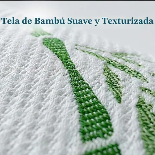 Vista 4 de OMEO Paquete de 2 almohadas de rayón de tamaño estándar derivado de bambú para dormir de espuma viscoelástica triturada para dormir de lado, espalda