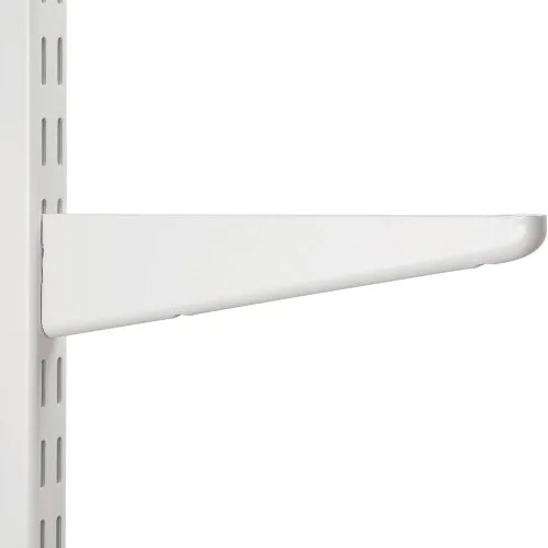 Vista 4 de Organized Living freedomRail Soporte para estantes de madera, 12.5 pulgadas, color blanco