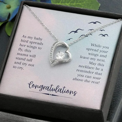 Vista 2 de ZephariO Graduation Necklace For Her 2023 - Graduation Necklace 2019 For Women, Cadenas De Plata 925 Para Mujer, Regalos Para Graduacion 2023, Gift
