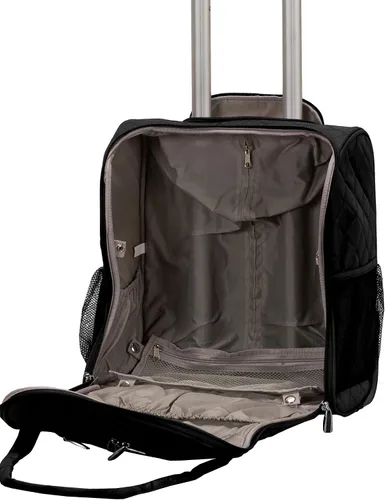 Vista 47 de Rockland Melrose - Maleta con ruedas, de porte vertical, para caber debajo del asiento, Rojo), BF31-RED