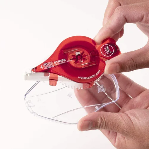 Vista 7 de Home & Hobby Dispensador de cinta permanente de doble cara, 49 pies