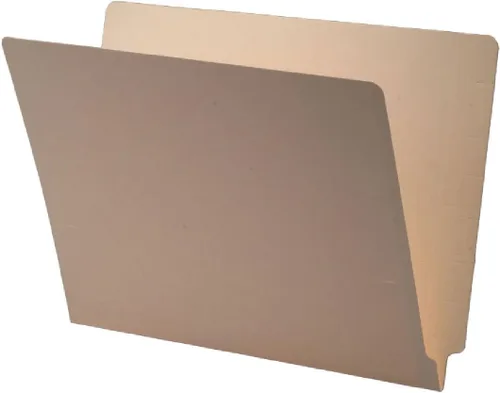 Vista 2 de 14 PT Carpetas Manila, tamaño Full Cut 2-Ply End Tab, Letter, Fastener POS # 5 (Caja de 50)
