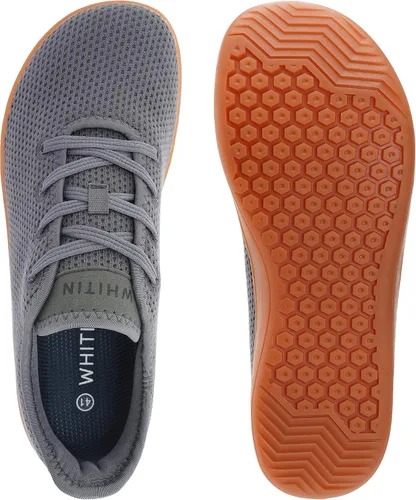 Vista 5 de WHITIN Men's Wide Casual Barefoot Sneakers Zero Drop Sole Minimalist